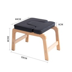Beech Wood Headstand Yoga Chair for Inversions and Relaxation,Correct Posture…