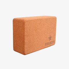 Cork Yoga Block Large, Block For Yoga, Iyengar Yoga Block, Iyengar Yoga Props