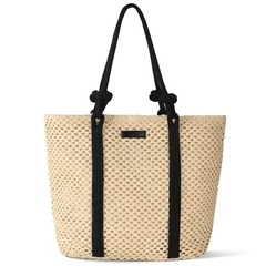 Straw Bags For Women, Crochet Beach Bag Large Woven Shoulder Purse Beige – Tote