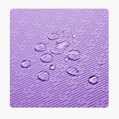 Eco-Friendly Extra Thick Yoga Mat – 72″x 32″ – Purple/Green