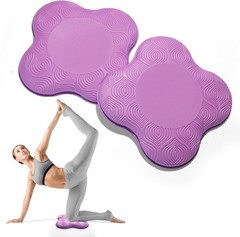 2 Packs Yoga Knee & Elbow Cushions – Extra Thick Foam for Knees, Elbows, Wrists,