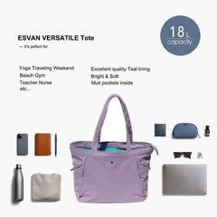 Yoga Tote Bag For Women Shoulder Bags Drawstring For Office Workout Travel