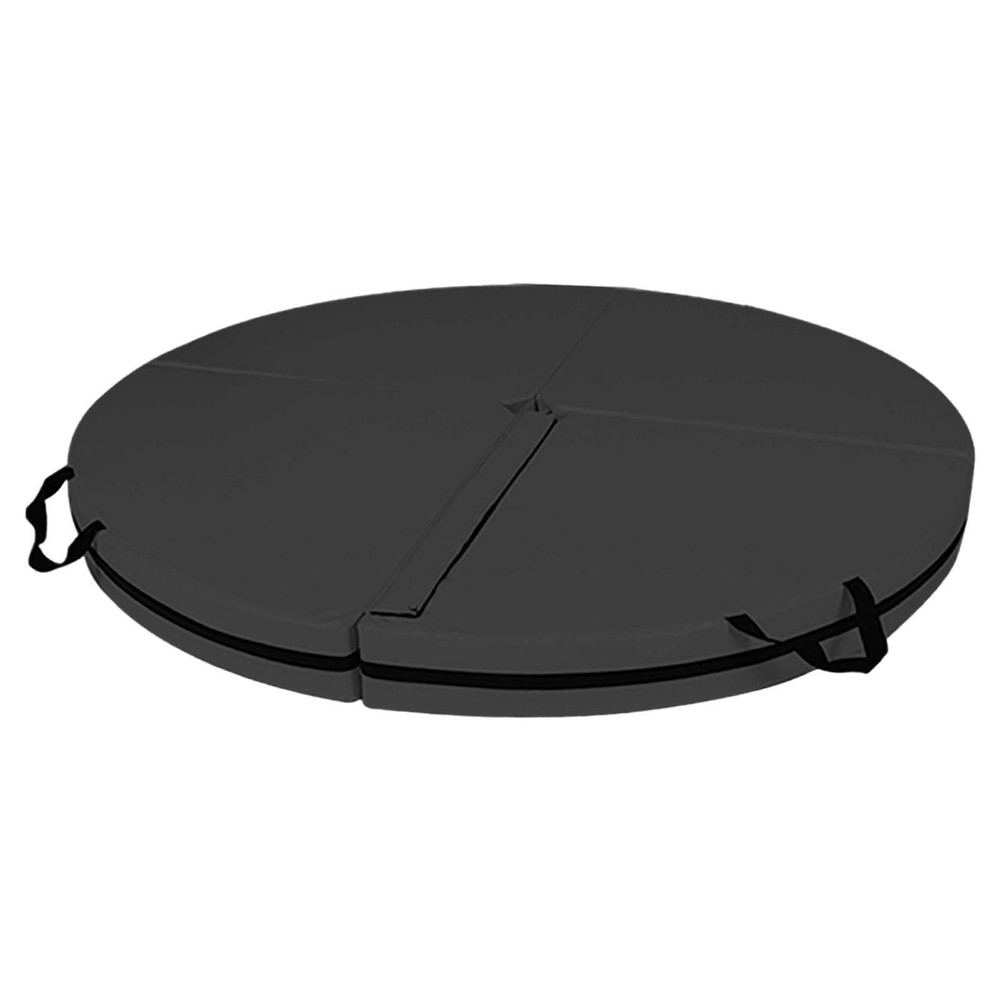 Folding Pole Dance Mat Yoga Pad PU Cover Versatile Gymnastics Floor Protection