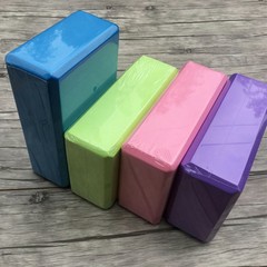 2 Pcs Yoga Block Brick Foam Sport Health Home Exercise Gym Tools Yoga Blocks