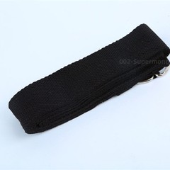 D-Ring Yoga Strap Cotton Stretching Belt 2.5M 1.8M Flexibility Pilate Exercise