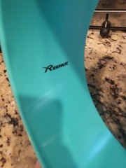 REEHUT BRAND Turquoise/Black FOAM Yoga Wheel 13″ X 5″ Balance Back Stretcher