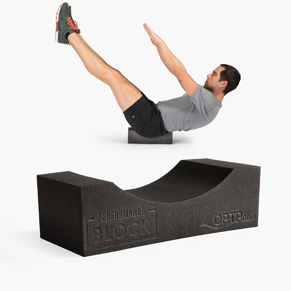 Performance Block Foam Support Prop – Yoga, Pilates and Core Strength Exercises