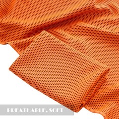 Immoono 10 Pack Cooling Towels Bulk Microfiber Ice Towel Quick Dry Breathable
