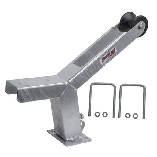 3006.6895 Adjustable Height Notched Fits 3″W x 4″H Trailer Frames Galvanized