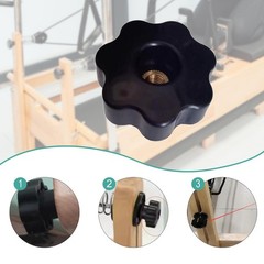 Pilates Reformer Spring Pulley Nut, Easy to Install Mount Nut, Component Part