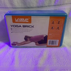 Liveup Sports Yoga Brick – Teal NEW 9″ x 6″ x 3″