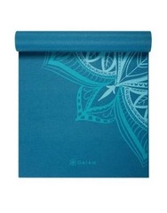 Gaiam Yoga Mat Excellent Condition Blue Teal