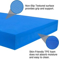 Soft Balance Pad TPE Yoga Mat Foam Exercise Pad Thick Balance Cushion Fitness