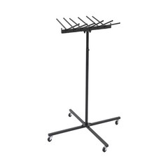 Metal Jump Rope Holder Rack Adjustable Height Rope Holder Rope Rack With Wheels