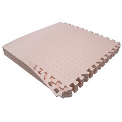 EVA Foam Exercise Floor Mat Gym Flooring Fitness Yoga Workout 6 Tiles 24″x24″ Pi