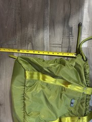 Ful LARGE Yoga/Travel Bag Tote Adjustable Straps Lime Green