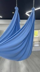 Professional Aerial Yoga Hammock Anti-Gravity Fly Yoga Swing Sky Blue