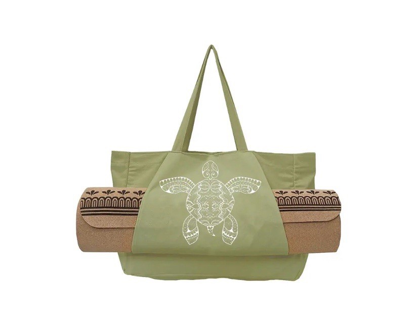 NWT Excused Chakra Yoga Pilates Mat Tote Bag