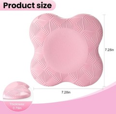 2 Pack Yoga Knee Pads Mat Set – Extra Thick Foam Kneeling Pad Cushion for Knees,