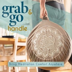 Traditional Tibetan Buckwheat Cushion in Ocean Abyss – Transform Your Meditation
