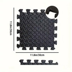 30X30Cm 16 Pcs Interlocking Yoga Mat Home Gym and Yoga Equipment Protective Mat