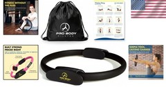 Medium Resistance 14-Inch Pilates Ring: Perfect for Postpartum & Home Workouts
