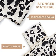 Yoga Bags for Women with Yoga Mats Bags Carrier Carryall Canvas Tote leopard