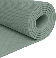 Zuma Yoga Mat 6Mm Thick Non-Slip TPE Exercise Mat | Cushioned Workout Mat for Yo