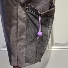 Doterra Yoga Mat Bag Grey & Purple Unused RARE. 22″ By 8″