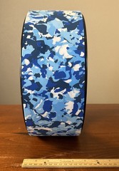 Apana 12” Spinal Yoga Roller Blue Camouflage