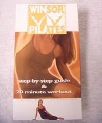 WINDSOR PILATES STEP BY STEP GUIDE & 20 MINUTE WORKOUT VIDEO VHS
