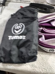 Tumaz Stretching Strap – 10 Loops & Non-Elastic Yoga Multi-Loop, Purple