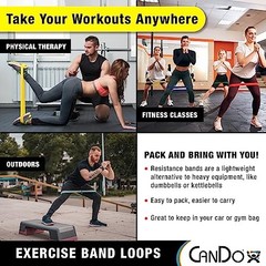 Exercise Loops – Arms – 10″ Black X-Heavy Single