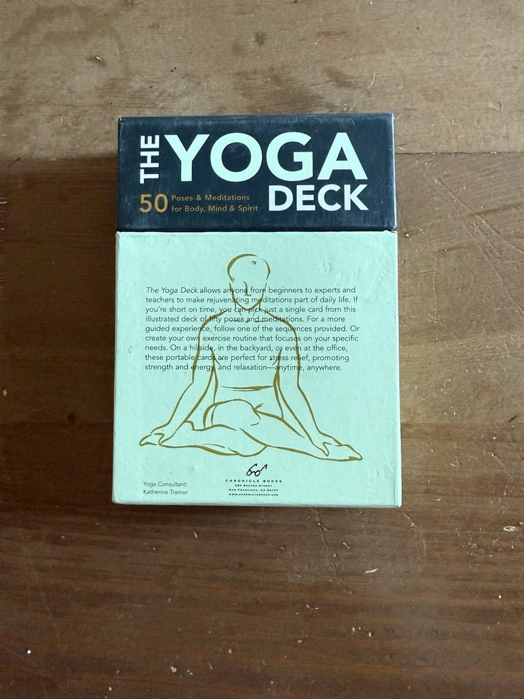 The Yoga Deck By Olivia H Miller Set Pose Cards Exercise – Complete Set