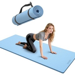 Yoga Mat Thick（8mm）Exercise Mat Non Slip Anti-tear,Pilates Mat for