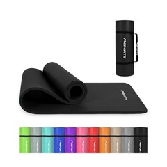 Yoga Mat Premium Non Slip Thick – Extra Comfortable Exercise Mat fo… Fas