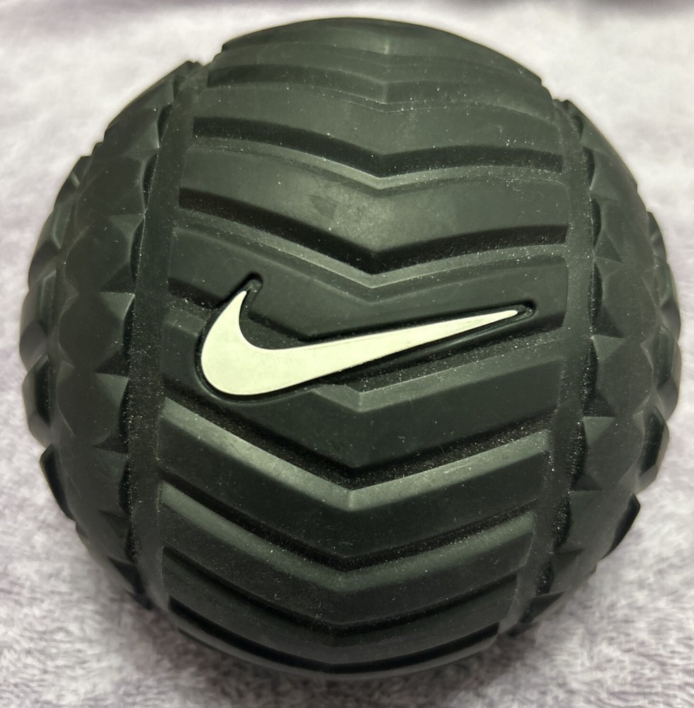 Nike Recovery Massage Ball 5″ Athletic Sports Equipment Black Volt Yoga Fitness