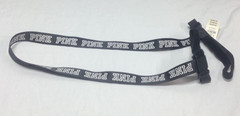 Pink Victoria’s Secret Black Yoga Mat Replacement Strap Accessory NEW