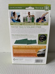 Gaiam Pilates Bodyband Workout Kit Medium with Full Length Workout DVD