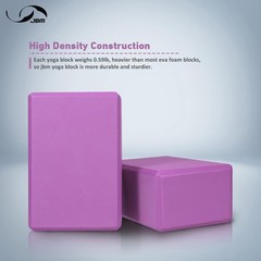 Durable Yoga Blocks 2 Pack with Strap – Perfect for Meditation & All Yoga Styles