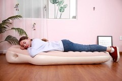 Inflatable Pregnancy Pillow Full Body Maternity Airbed for Tummy Sleeping Suppor