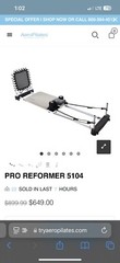 pilates reformer