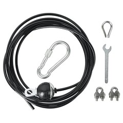 Luwint Fitness Pulley Cable Replacement, 79” 118” 157” Adjustable Gym Cabl…