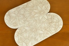 Sadhu Board “Mandala&Flowers” Galvanized Nails 10 mm/0.4 inch