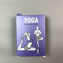 NewMe Fitness Yoga Exercise Cards 70 Pose Deck Workout Guide Beginners