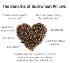 Buckwheat Floor Cushion – Undyed Cotton Meditation Pillow for Yoga, Natural
