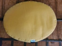 Oval Save On Zufu Zen Yoga Meditation Cushion Buckwheat Hulls 15×18 Bean Product