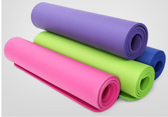 Yoga Mat Eco-Friendly Reversible Lightweight Non-Slip NBR Yoga Mat