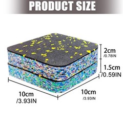 Dampening Pad for Treadmill Anti Vibration Floor Protectors Exercise Equipment