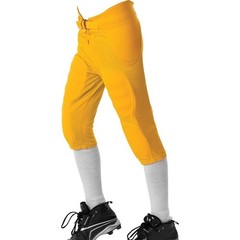 Alleson Youth Integrated Solo Practice Football Pant Large Gold